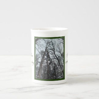 Taza De Porcelana Beautiful nature snow in the woods Specialty Mug