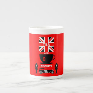Taza De Porcelana Bebidas de té clásicas británicas
