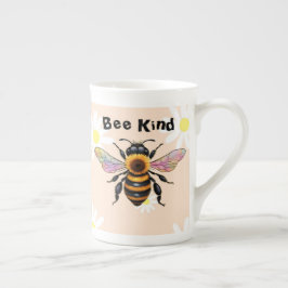 Taza De Porcelana Bee Kind 