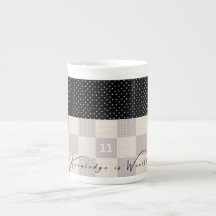 Beige Porcelain Mug