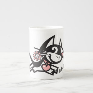 TAZA DE PORCELANA BETTY BAD KITTY