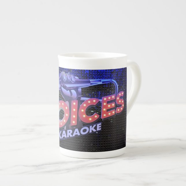 Taza De Porcelana Big mug Voices. 443 ml. (Derecha)