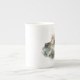 Taza De Porcelana Bizcocho del Territorio Fronterizo - "Biscuit.....