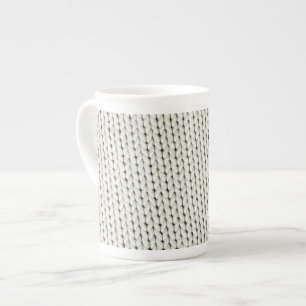 Taza De Porcelana Blanco de los géneros de punto