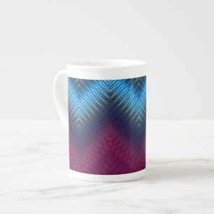 Taza De Porcelana Blue Ridge Gold
