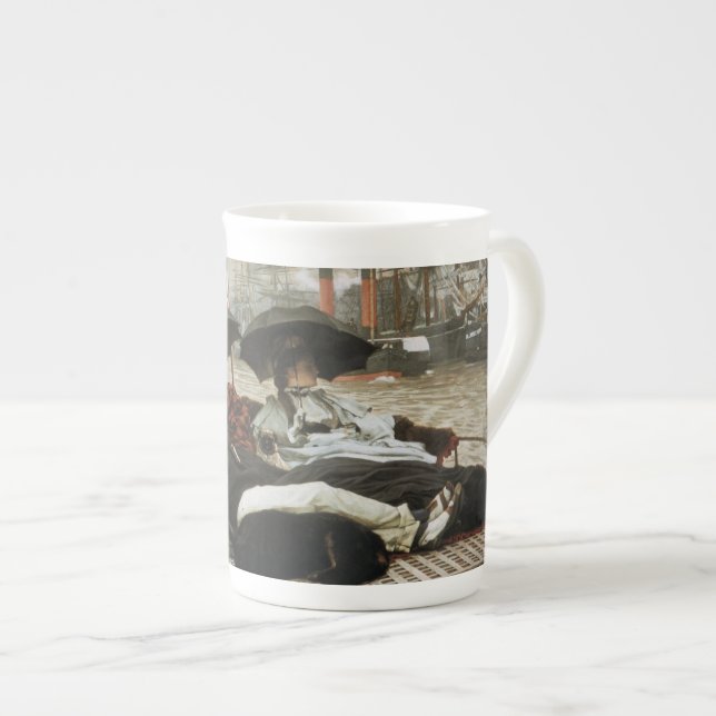 Taza De Porcelana Boating on the Harbour (Derecha)