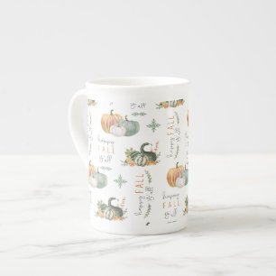 TAZA DE PORCELANA BOMBAS Y BARCOS DE COLOR DE AGUA