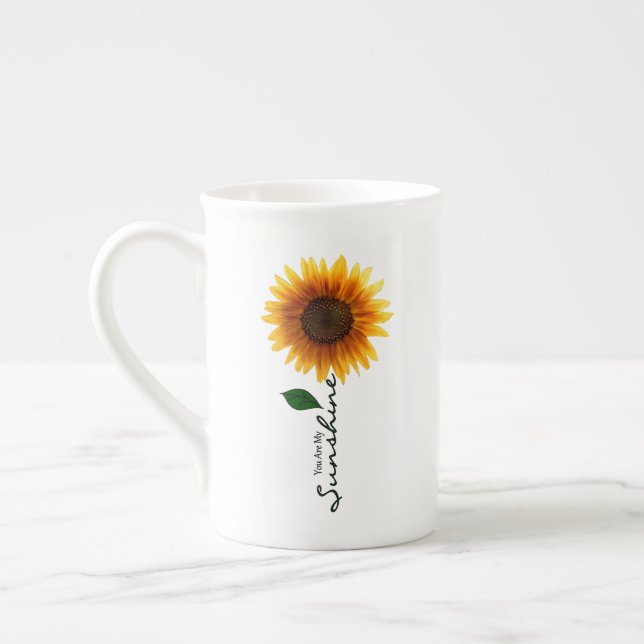 Taza De Porcelana Bone China Mug - Eres mi sol (Izquierda)