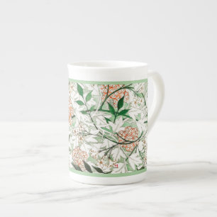 TAZA DE PORCELANA BONE CHINA MUG : WILLIAM MORRIS : JASMINE