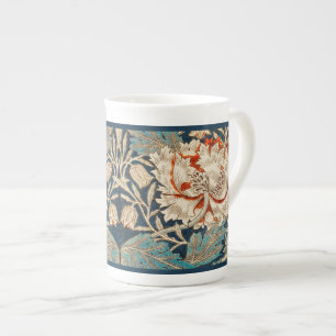 TAZA DE PORCELANA BONE CHINA MUG : WILLIAM MORRIS : MADRESELVA
