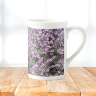 Taza De Porcelana Bonito Morple Heather Floral