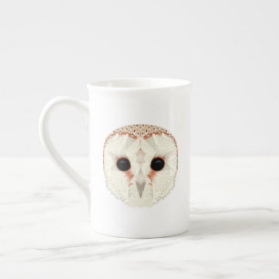 Taza De Porcelana Bono de búho barn China Mug