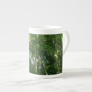 Taza De Porcelana Bosque de palmeras Naturaleza tropical