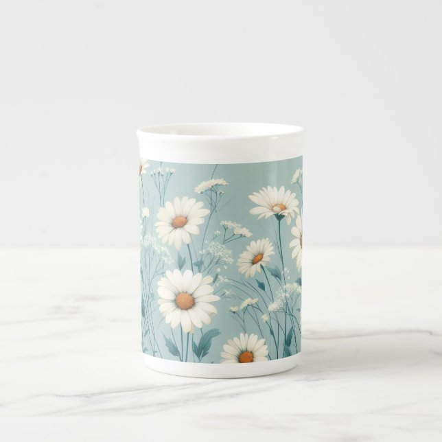Taza De Porcelana Bountiful Daisy's  (Frente)