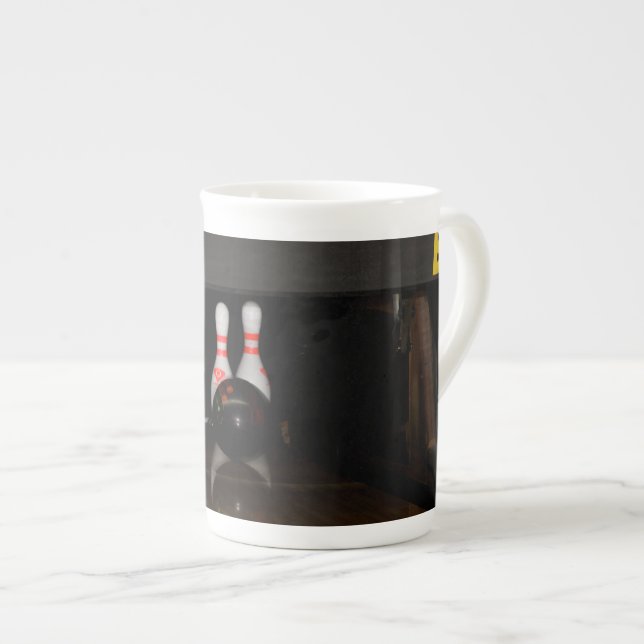 Taza De Porcelana Bowling Mug (Derecha)
