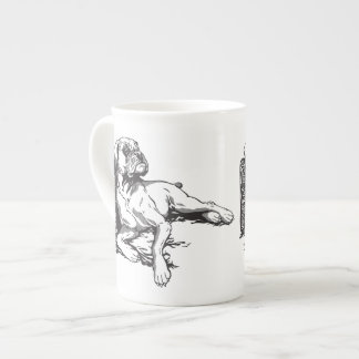 Taza De Porcelana boxeador