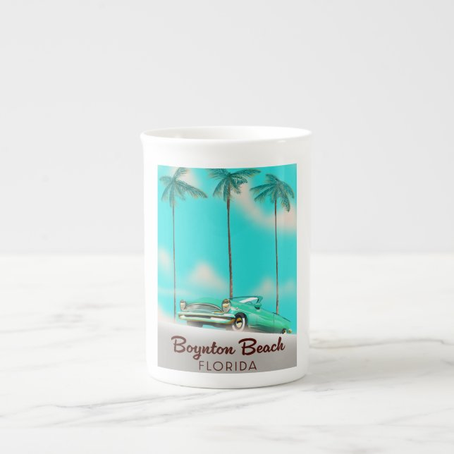 Taza De Porcelana Boynton Beach Florida (Frente)
