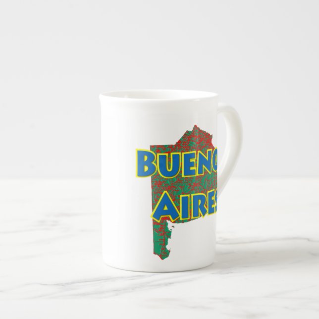 Taza De Porcelana Buenos Aires (Derecha)