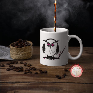 Taza De Porcelana Búho chino