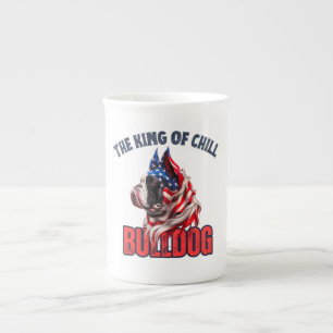 Taza De Porcelana Bulldog