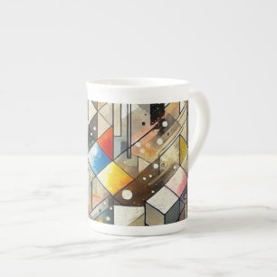 Taza De Porcelana Burst of Color