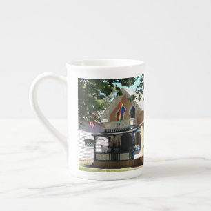 Taza De Porcelana Cabaña de pan de jengibre y orgullo - Viñedo de Ma