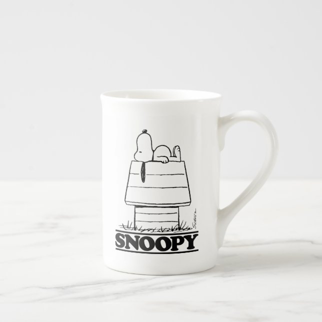 Taza De Porcelana Cacahuetes | Snoopy El Secreto De La Vida (Derecha)
