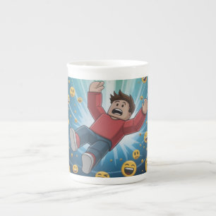 Taza De Porcelana Caer en burbuja