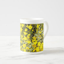 Café de China de los "Wildflowers"/taza/taza del