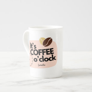 Taza De Porcelana Café en punto