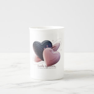 Taza De Porcelana Café inspirado en el amor