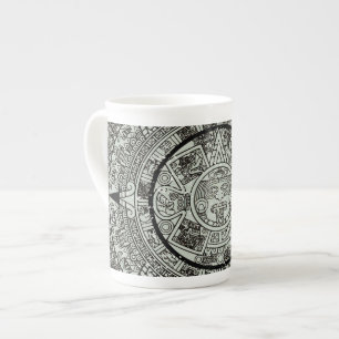 Taza De Porcelana Calendario maya 1 azteca mexicano de soles aztecos