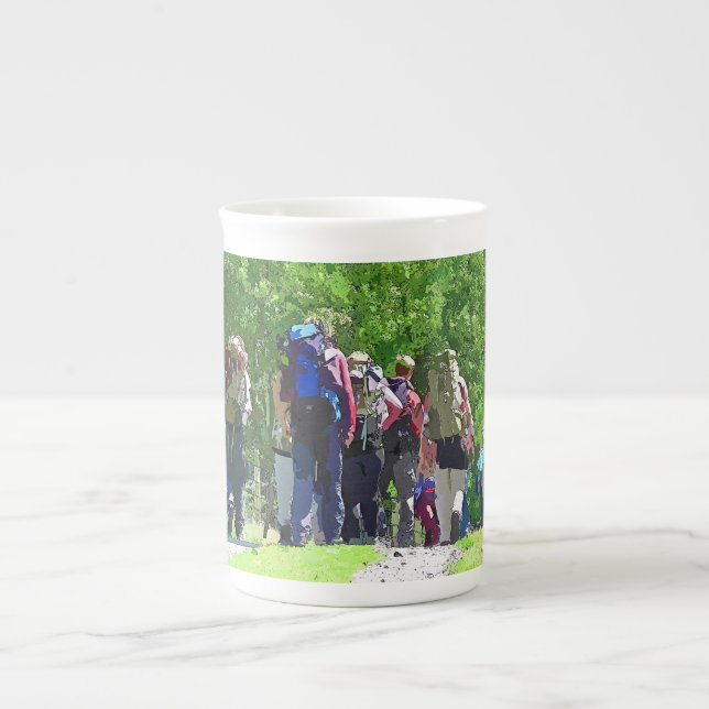 TAZA DE PORCELANA CAMINO (Frente)