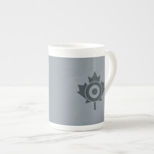 Taza De Porcelana Canadiense Maple Leaf Roundel Mod CANADA