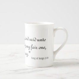 Taza De Porcelana Canción de canciones 2:10