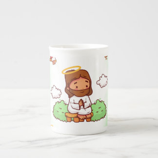 Taza De Porcelana Caneca Ele vive por nós