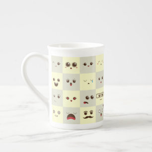 Taza De Porcelana Cara bonita