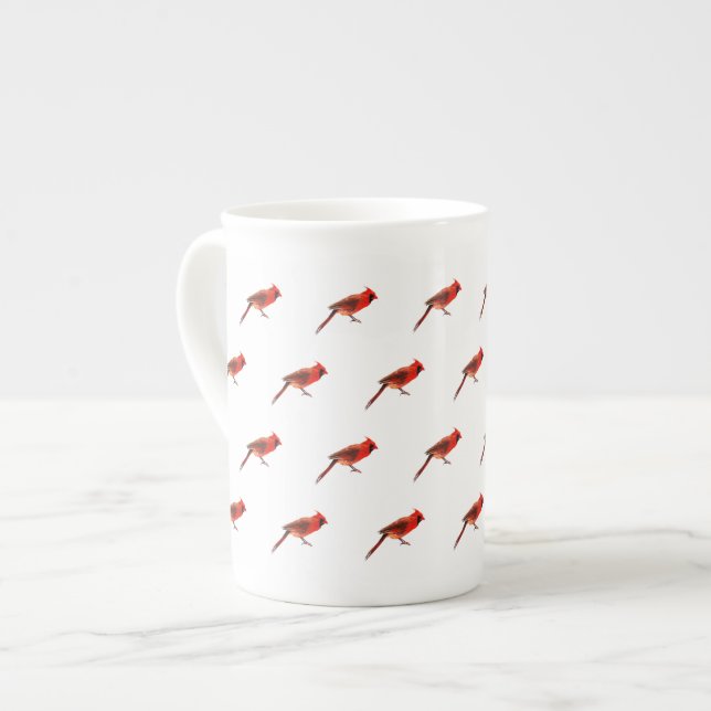 Taza De Porcelana Cardenales (Izquierda)