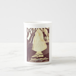 Taza De Porcelana Cartel de viaje de Manila Filipinas.