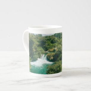 Taza De Porcelana Cascadas Krka - Parque nacional Krka - Croacia
