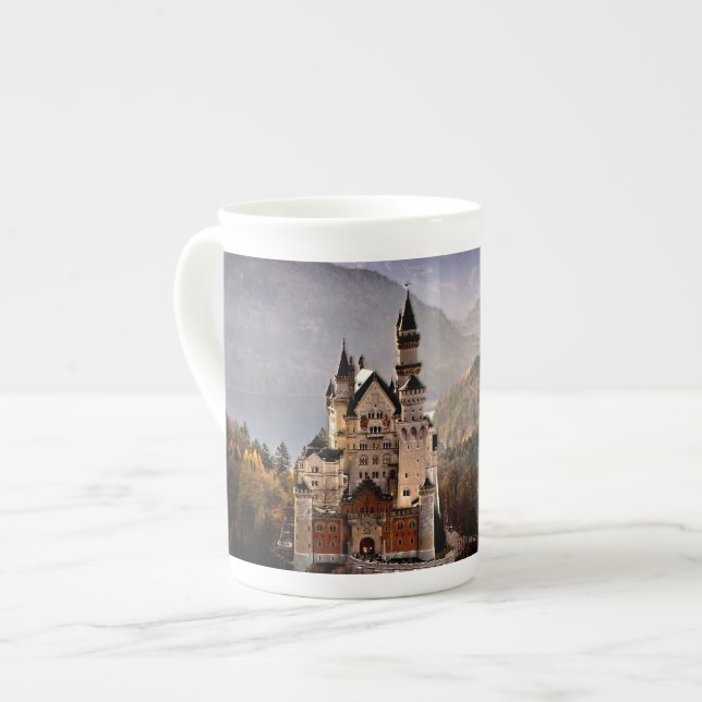 Taza De Porcelana Castillo Alemania de Neuschwanstein (Izquierda)