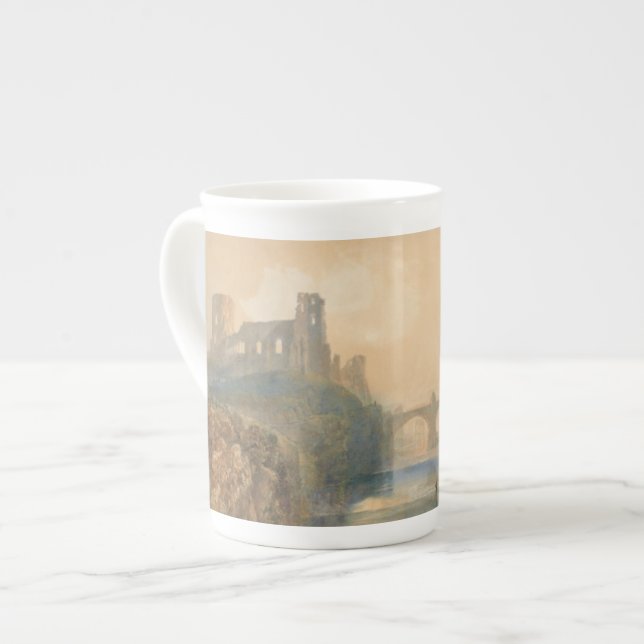 Taza De Porcelana Castillo de William Turner Barnard (Izquierda)
