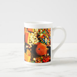 Taza De Porcelana Catástrofe del Candy