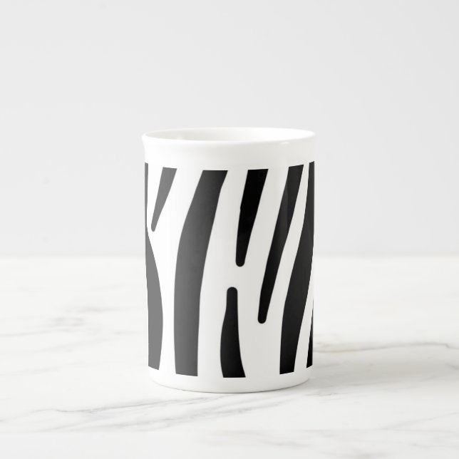 Taza De Porcelana Cebra (Frente)