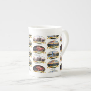Taza De Porcelana Celebrar Detroit Mug