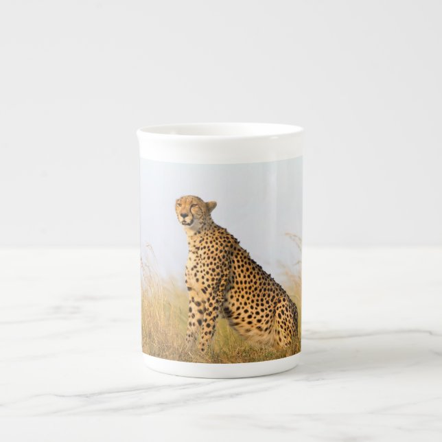 Taza De Porcelana Cheetah (Frente)
