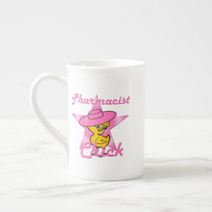 Taza De Porcelana Chick farmacológico #8