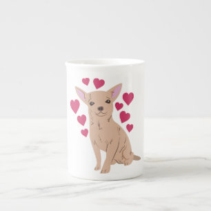 Taza De Porcelana chihuahua