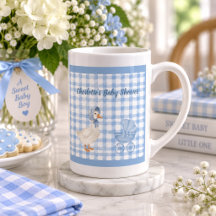 Chorro de bebé personalizado de acuarela azul de g