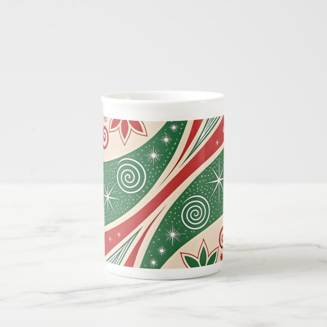 Taza De Porcelana Christmas Vibes (Frente)